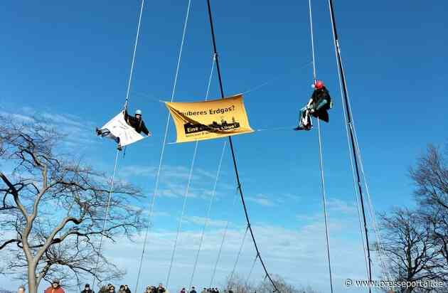 POL-NB: Demonstration am neueröffneten Skywalk am Königsstuhl/Sassnitz
