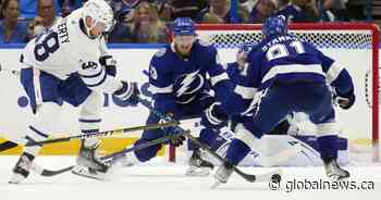 Maple Leafs forward Sam Lafferty handed fine for cross checking