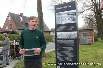 Stele erinnert an Kriegsgefangenenlager