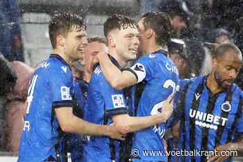 Club Brugge is erbij! Blauw Zwart profiteert optimaal van uitschuiver KAA Gent en schaart zich bij top 4
