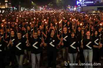 Torchlight March Marks Mass Deaths of Armenians