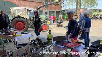 Schnäppchenjäger wallfahrten zum Dorfflohmarkt Walle
