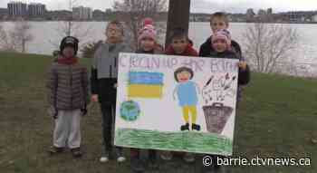 Ukrainians in Barrie give back through community cleanup