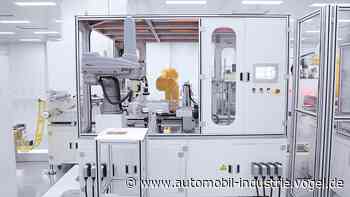 Vollautomatisierte Brennstoffzellenproduktion