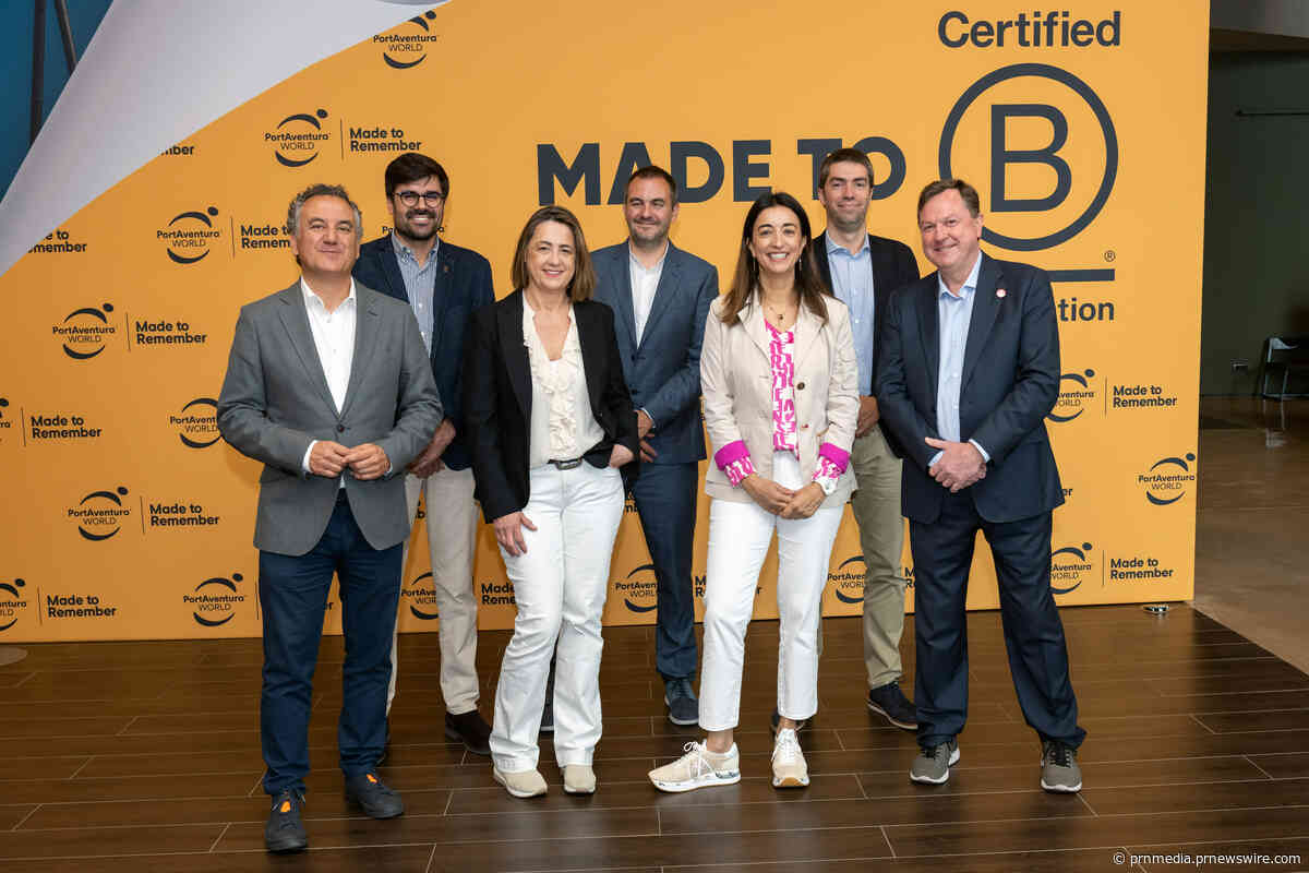 PortAventura World s'impose dans le secteur des centres de villégiature thématiques en rejoignant la communauté B Corp