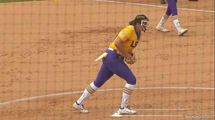 No. 15 LSU softball beats Mississippi State 8-0, completing sweep