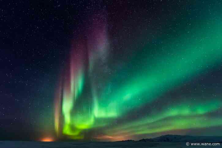 A chance to view the northern lights Sunday night
