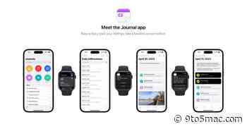 Concept imagines iOS 17’s rumored ‘Journal’ app design