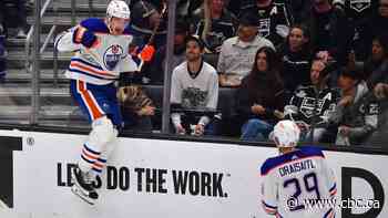 Zach Hyman scores in OT as Oilers beat Kings 5-4 to even series