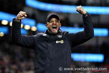 Geen titel nog met Burnley, maar Vincent Kompany heeft wel prijs ondanks nederlaag