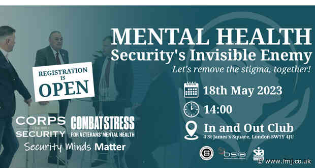 Corps Security to host mental health in security event