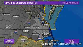 Showers and possible thunderstorms this evening