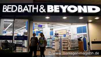 Bed, Bath and Beyond: US-Handelskette stellt Insolvenzantrag