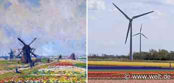 Die Symbole des Fortschritts gehören zur schönen Landschaft dazu