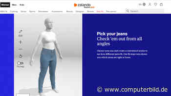 Shopping der Zukunft: Zalando eröffnet virtuelle Umkleidekabine