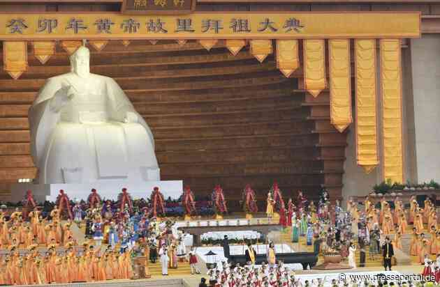 Memorial Ceremony to Ancestor Huang Di in His Native Place fand feierlich statt