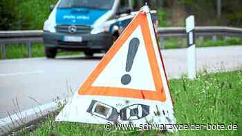 Gegen Leitplanke geprallt: 22-jähriger Motorradfahrer bei Unfall in Holzbronn schwer verletzt