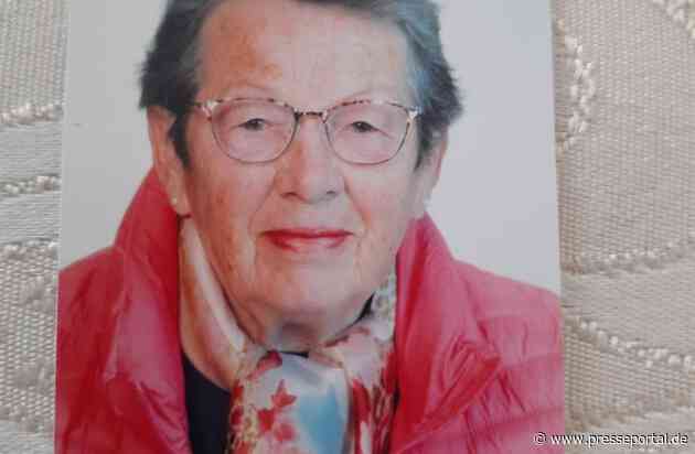POL-DA: Lorsch: 88-Jährige Seniorin vermisst/Polizei bittet um Mithilfe
