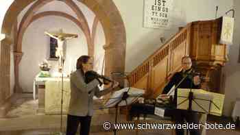 Duo Tomaris in Altensteig: Mit dem Rad zum bewegenden Konzert