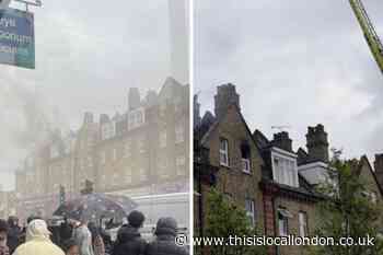 Cause of Cricklewood flat fire and road closure revealed