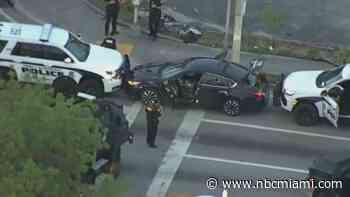 Man Who Barricaded in Vehicle After Carjacking, Pursuit in Fort Lauderdale Surrenders: Police