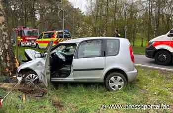 POL-STD: 85-jähriger Autofahrer bei Unfall in Buxtehude schwer verletzt