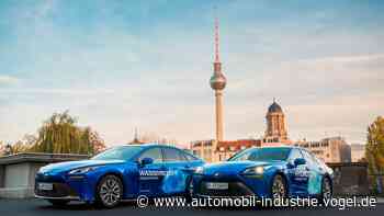 Wasserstoff-Limousinen in Berlin per App buchen