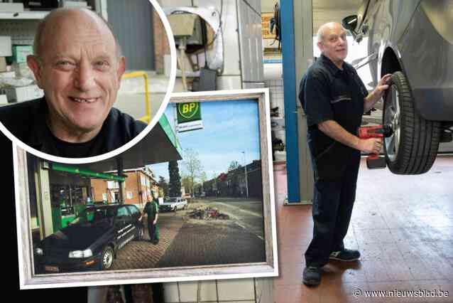 Jos Wittevrongel (72) staat al 50 jaar in zijn garage: “Aan stoppen denk ik niet, maar aan elektrische auto’s begin ik niet meer”