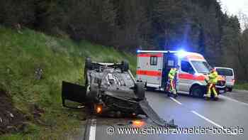 Unfall bei Bad Teinach-Zavelstein: Betrunken am Steuer