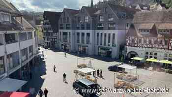 „Rauszeit“ in Calw: Parklets wieder da – diesmal witterungsbeständig