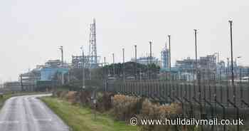 Ship hits offshore gas platform near the East Yorkshire coast