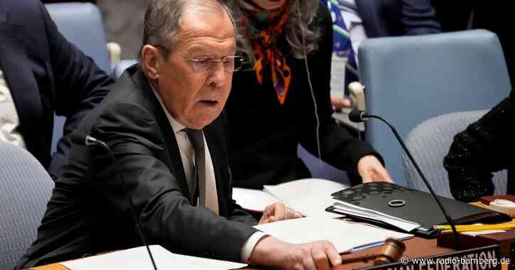 Lawrow verteidigt vor UN Einmarsch in die Ukraine
