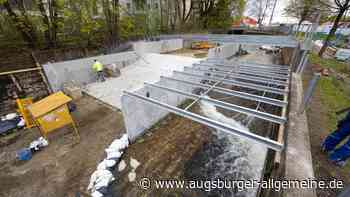 Der Bau hat begonnen: Bald hat Augsburg eine Surfwelle