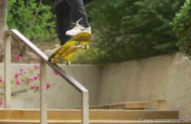Watch Shane Oneill Battle This Switch Flip Front Five-0 On Unfriendly Handrail