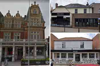 Prezzo to shut Chingford, Buckhurst Hill and Woodford Green sites