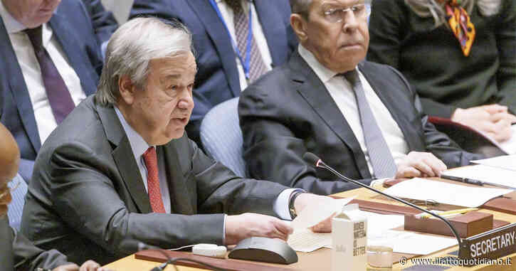 Onu, Guterres: “Mosca in Ucraina viola il diritto”. Lavrov contrattacca: “Giunti a una linea più pericolosa della Guerra fredda”