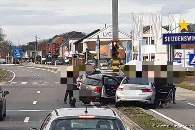 Drie gewonden bij ongeval op Grote Baan in Zonhoven