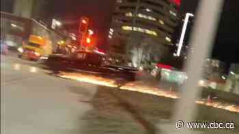 Police chase truck igniting sparks from Winnipeg to Portage la Prairie