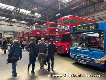 Romford: Buses on show to mark garage's 70th anniversary