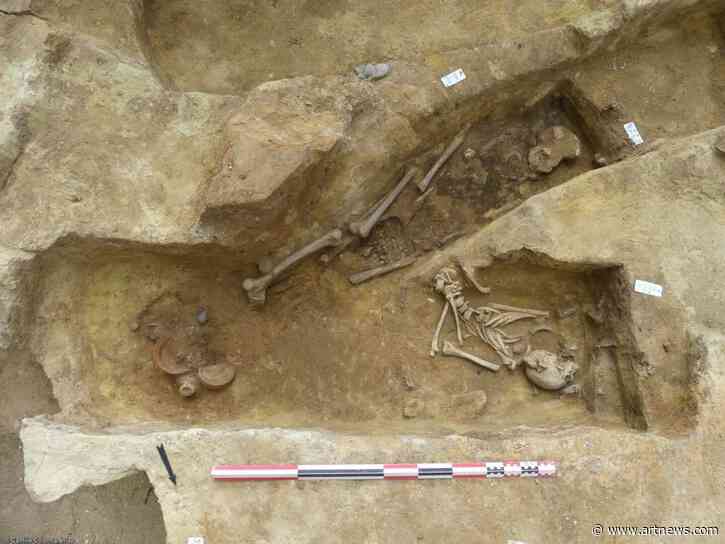 2,000-Year-Old Graves Found Near Notre Dame During Excavation for Train Station Expansion