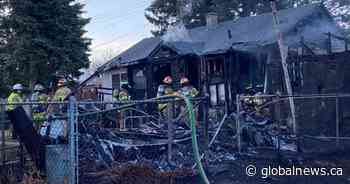 3 people escape house fire in northeast Edmonton: ‘We ran out’