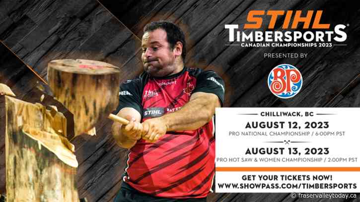 Canadian Timbersports title up for grabs in Chilliwack in August