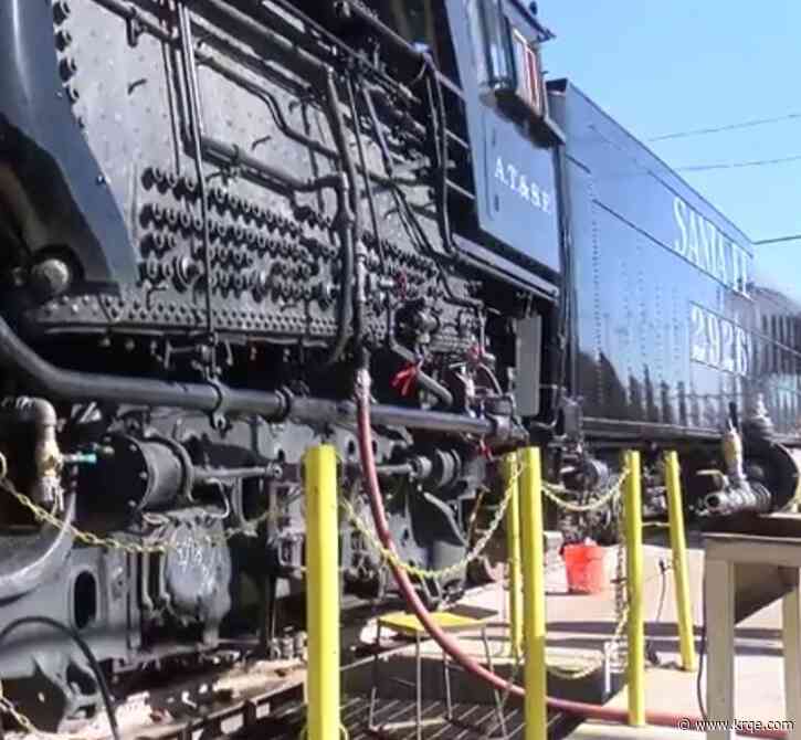 Restored locomotive to make trip in ABQ for fundraiser