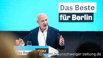 Berliner CDU stimmt für schwarz-rote Koalition mit der SPD