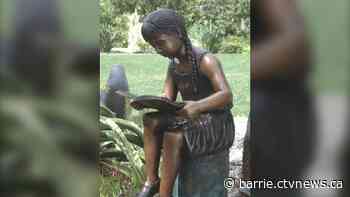 Police searching for valuable statues allegedly taken from Tiny Township property