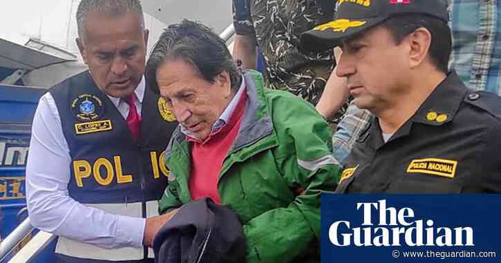 Peru: former president Alejandro Toledo arrives to face corruption charges