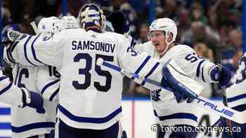 Maple Leafs 4-4 versus Lightning after third period; Game 4 heads to OT