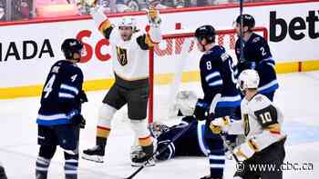 Golden Knights double up Jets to take 3-1 lead in series after Scheifele picks up injury