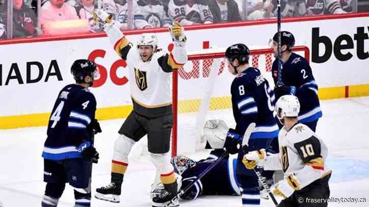 Golden Knights ground Jets with 4-2 win, lead series 3-1