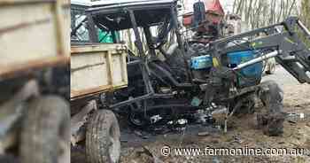 The deadly task Ukrainian farmers are facing